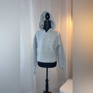 Champion Heather Gray Reverse Weave Hoodie